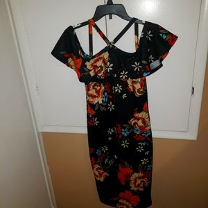 ❤Floral Print dress size small